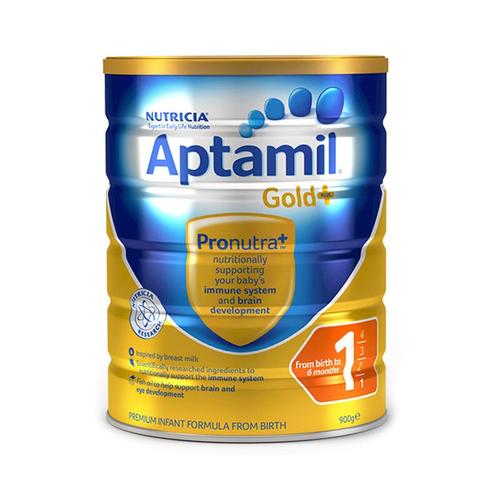 aptamil 爱他美 金装 婴儿配方奶粉 1段 900g 99元包邮
